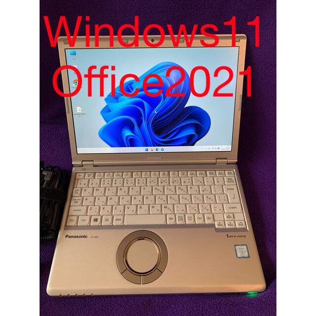 レッツノート　CF-SZ6 Windows11 Office2021Let