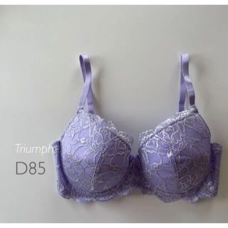 トリンプ(Triumph)のトリンプ  4/5カップブラ　D85 ラベンダー　レースブラ　ブラジャー(ブラ)