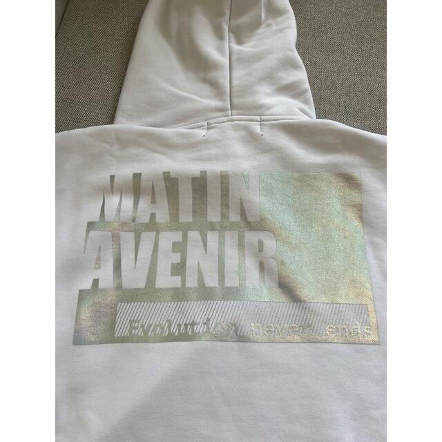 朝倉未来 Matin Avenir ビッグシルエットパーカー | nuusrl.it