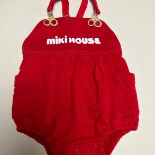 ミキハウス(mikihouse)のすぅ様専用　ミキハウス　ロンパース、ダルマオールお値下げ(ロンパース)