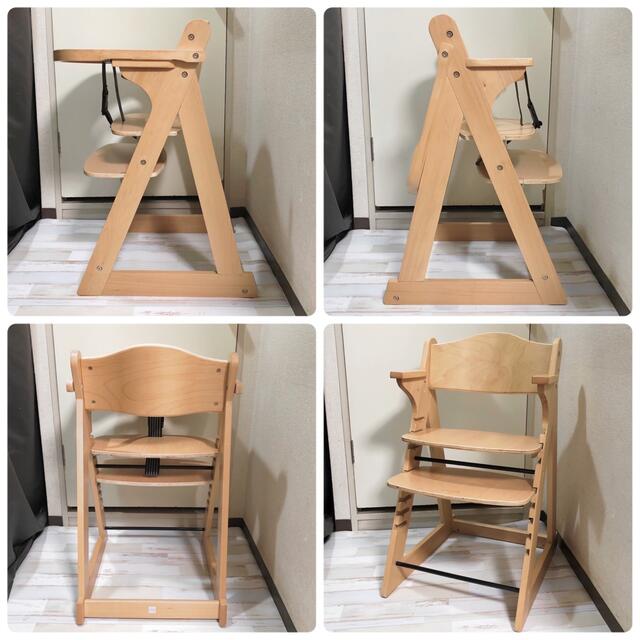 KATOJI - カトージ 木製ハイチェア ベビーチェア ダイニングチェア 子供用椅子の通販 by F's shop｜カトージならラクマ