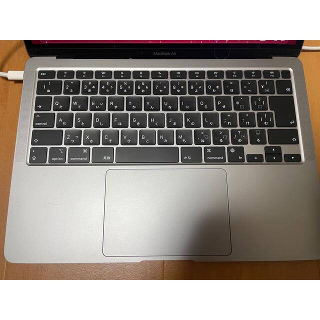 Mac (Apple)(マック)のMacBook Air 13インチ 256GB M1 16GB スマホ/家電/カメラのPC/タブレット(ノートPC)の商品写真