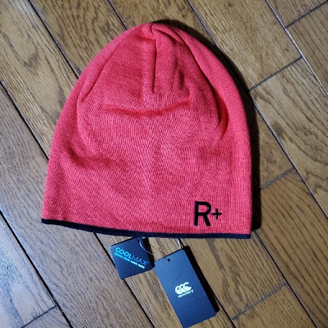 CANTERBURY(カンタベリー)のカンタベリー◎クールマックスニットキャップ◎赤 メンズの帽子(ニット帽/ビーニー)の商品写真