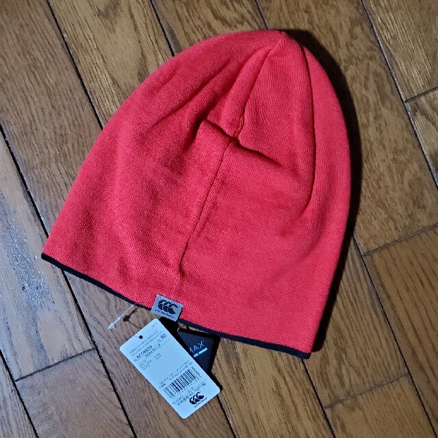 CANTERBURY(カンタベリー)のカンタベリー◎クールマックスニットキャップ◎赤 メンズの帽子(ニット帽/ビーニー)の商品写真