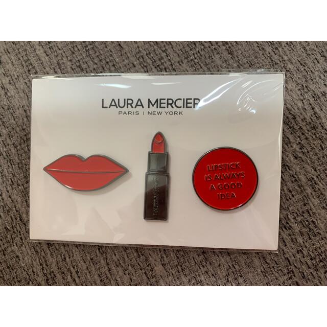 laura mercier(ローラメルシエ)の【未開封】ローラ　メルシエ　特製ピンズセット レディースのファッション小物(その他)の商品写真