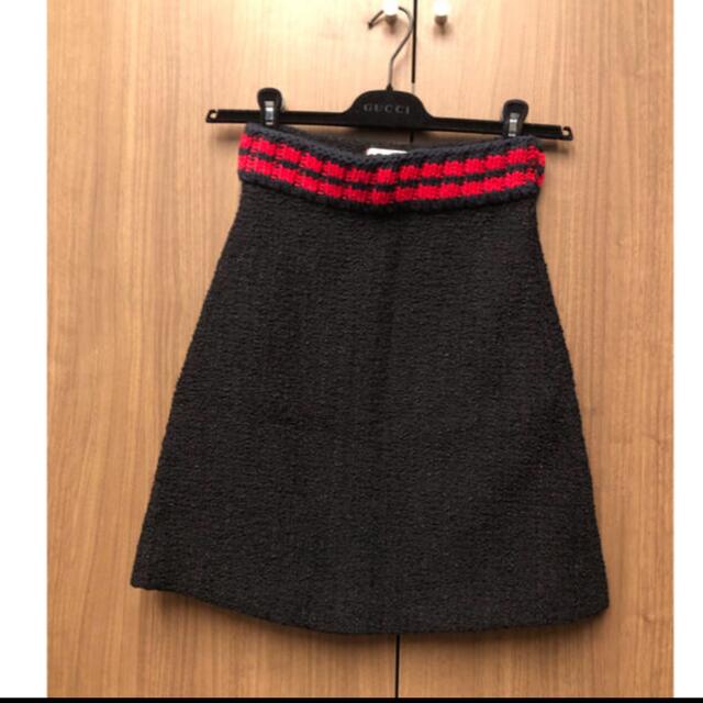 GUCCI グッチ 刺繍デニムミニスカート 38 新品未使用-