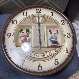 ミッキーマウス　ミッキー　ミニー　からくり時計　時計
