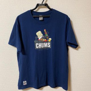 チャムス(CHUMS)のチャムス　ブービーBBQTシャツ　ネイビー　L(Tシャツ/カットソー(半袖/袖なし))