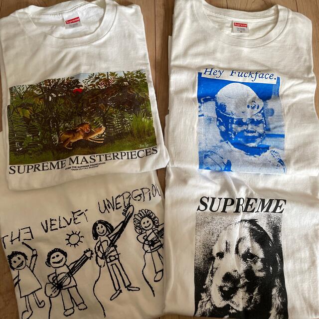 Supreme Tシャツ　ホワイト　Mサイズ　激安レア　コラボ　　まとめ売りトップス