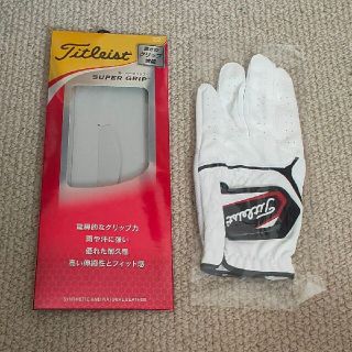 タイトリスト(Titleist)の【限定値下げ】新品★タイトリスト ゴルフ用グローブ スーパーグリップ(その他)