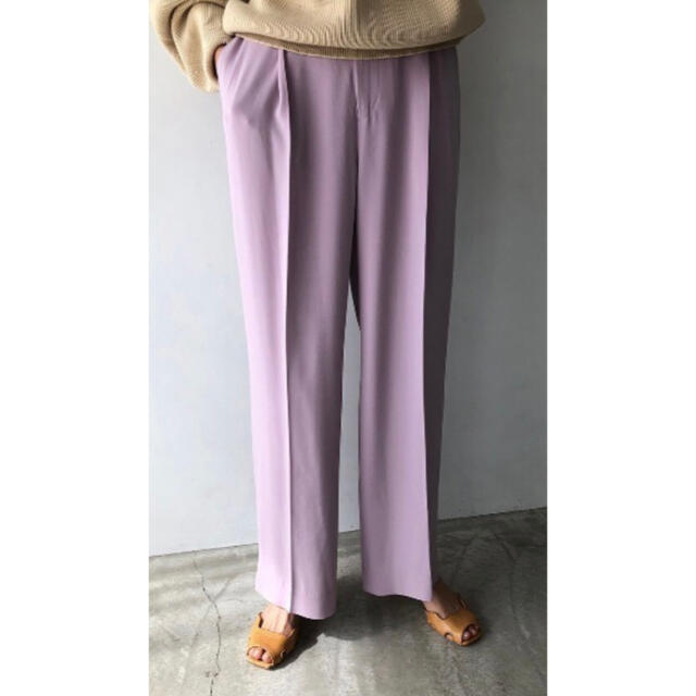 TODAYFUL(トゥデイフル)のTODAYFUL "Georgette Rough Trousers" レディースのパンツ(カジュアルパンツ)の商品写真