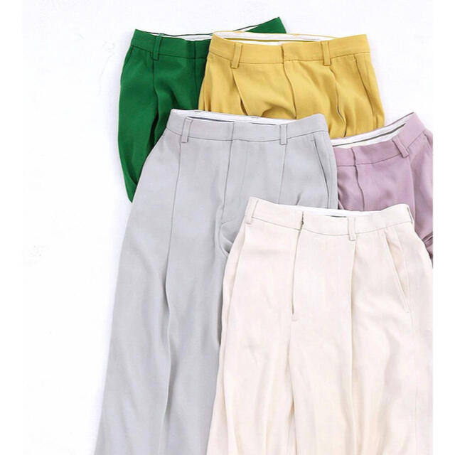 TODAYFUL(トゥデイフル)のTODAYFUL "Georgette Rough Trousers" レディースのパンツ(カジュアルパンツ)の商品写真