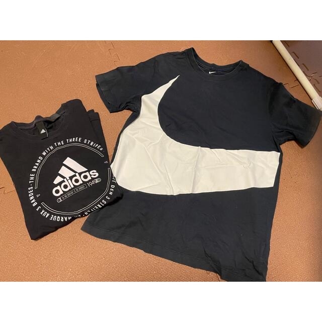 NIKE(ナイキ)の専用　ナイキ　アディダス　セットTシャツ　サイズL メンズのトップス(Tシャツ/カットソー(半袖/袖なし))の商品写真