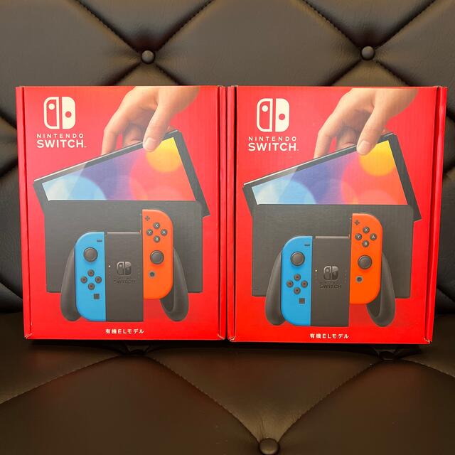 【本日発送可】2台セット　ネオンNintendo Switch 本体 有機EL