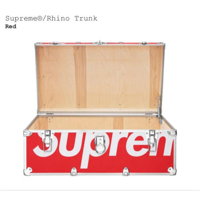 ファッション小物Supreme®/Rhino Trunk シュプリーム トランク レッド