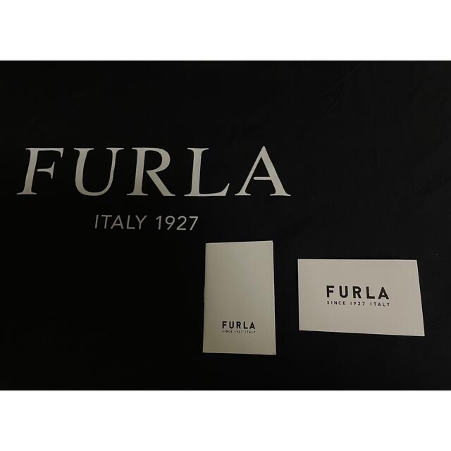 今日限り✨値下げ商品　FURLA トートバッグ　ジョーヴェ　紺色 9