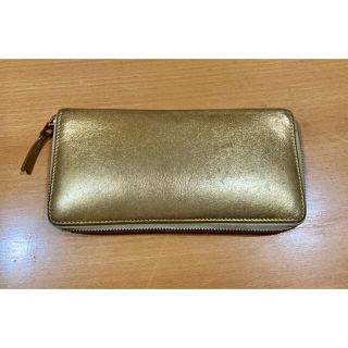 美品 コムデギャルソン 蛇腹の長財布 チェーンウォレット 03-22033125