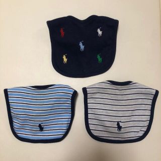 ラルフローレン(Ralph Lauren)のRalph Lauren スタイ 3枚セット(ベビースタイ/よだれかけ)