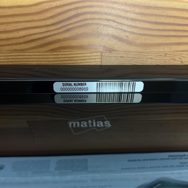 【tr様】Matias Wireless Aluminum Keyboard スマホ/家電/カメラのPC/タブレット(PC周辺機器)の商品写真