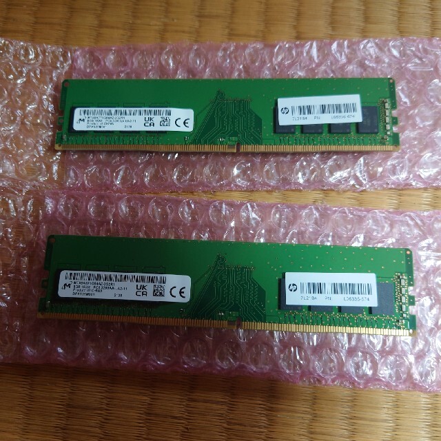 DDR4 PC4-23400 8GB 2枚 デスクトップパソコン用メモリー