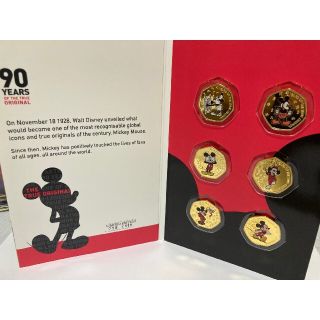 ディズニー(Disney)のディズニー　90周年記念金貨　海外限定999セット品(貨幣)