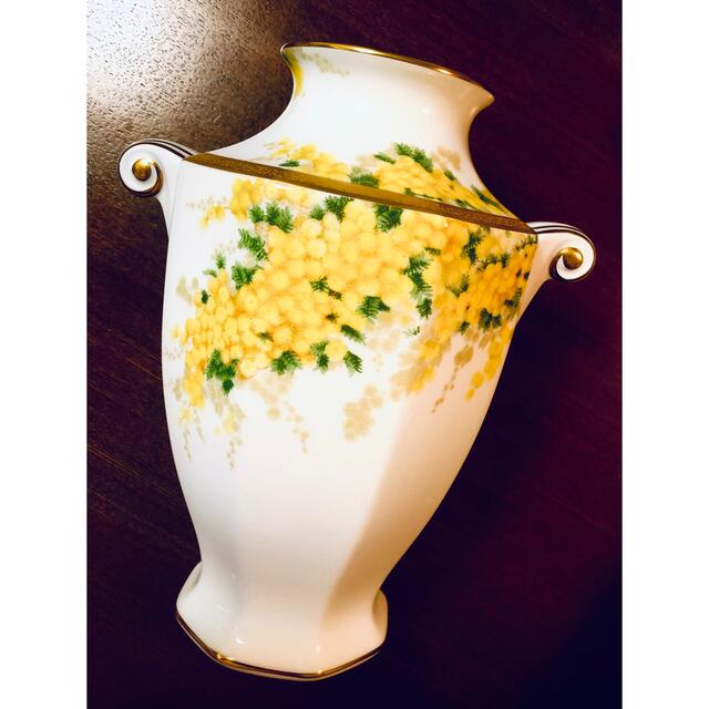 大倉陶園 花瓶 金蝕 ミモザ | www.espacios.com.ar
