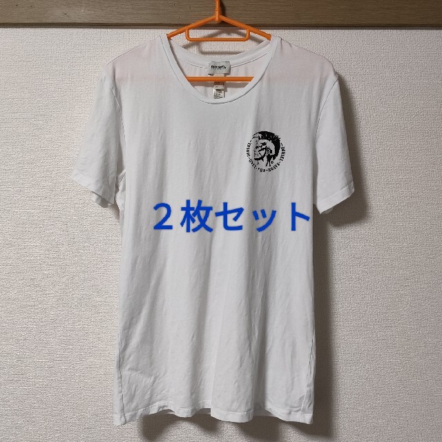 【送料込】（2枚セット）DIESEL モヒカンロゴ プリントTシャツ | フリマアプリ ラクマ