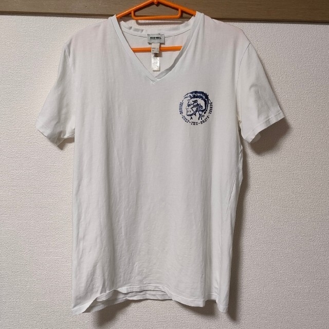 【送料込】（2枚セット）DIESEL モヒカンロゴ プリントTシャツ