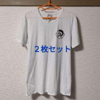 DIESEL - 【送料込】(2枚セット)DIESEL モヒカンロゴ プリントT