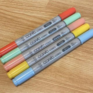 COPIC ciao 5色セット(カラーペン/コピック)