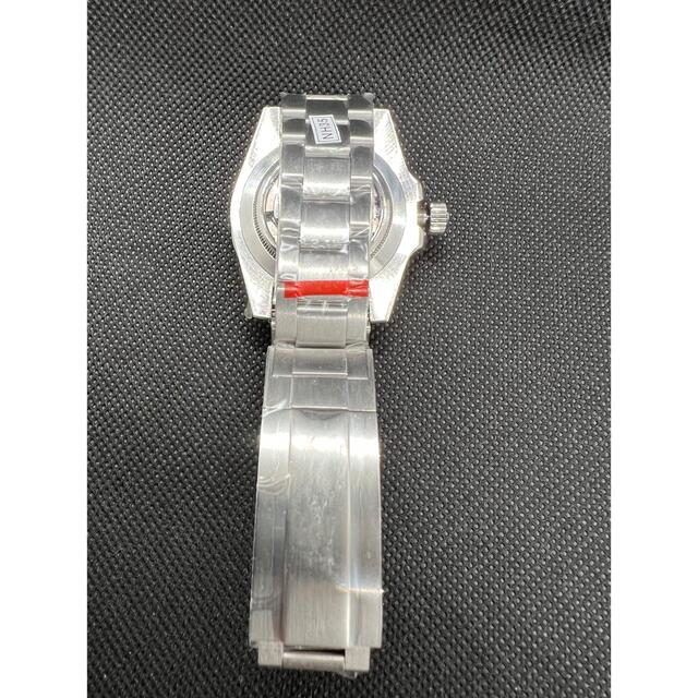 ◆ハイクオリティ黒サブ　裏スケ　サブマリーナNH35 Seiko  mod GS メンズの時計(腕時計(アナログ))の商品写真
