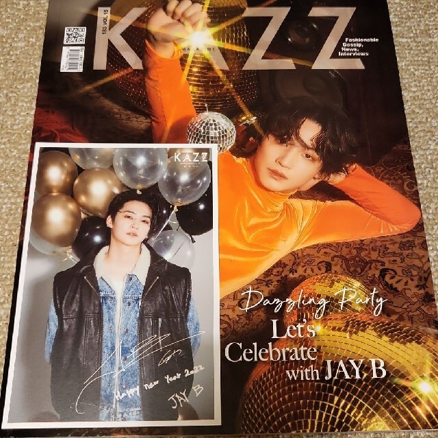 タイ雑誌　KAZZ MAGAZINE GOT7 JAYB JB エンタメ/ホビーの雑誌(アート/エンタメ/ホビー)の商品写真