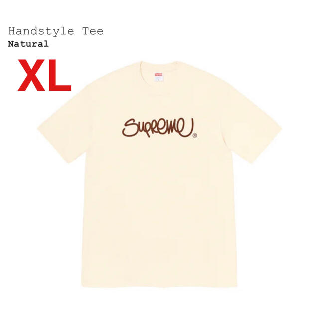 Supreme Handstyle Tee XL 送料込トップス