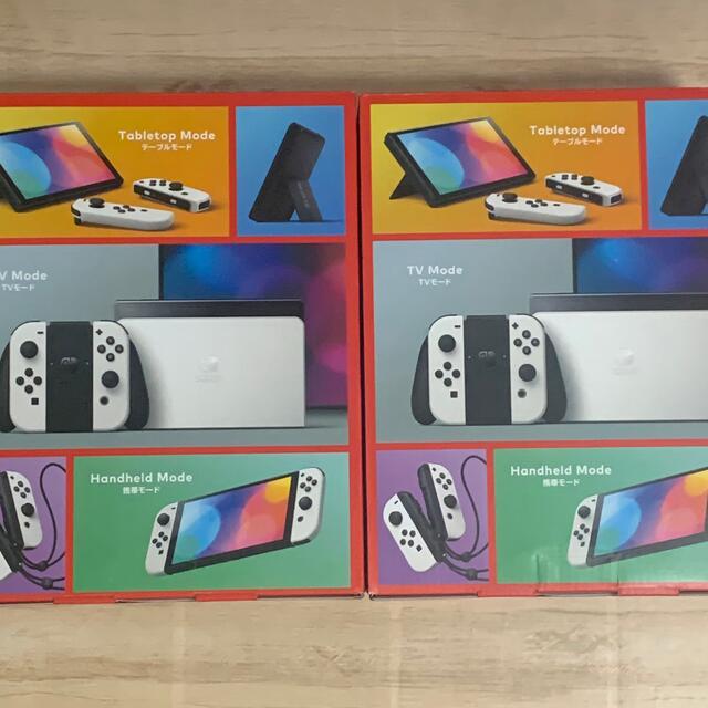 オンライン特売 任天堂Switch有機el ホワイト 2台セット 新品未開封品