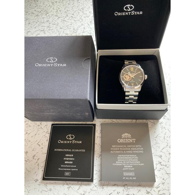 ORIENT(オリエント)の【ハトさん様　専用】オリエントスター　セミスケルトン　RE-AT0002E メンズの時計(腕時計(アナログ))の商品写真