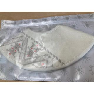 [Rさま専用] マールマール新品未使用organic2 mosaic coral(ベビースタイ/よだれかけ)