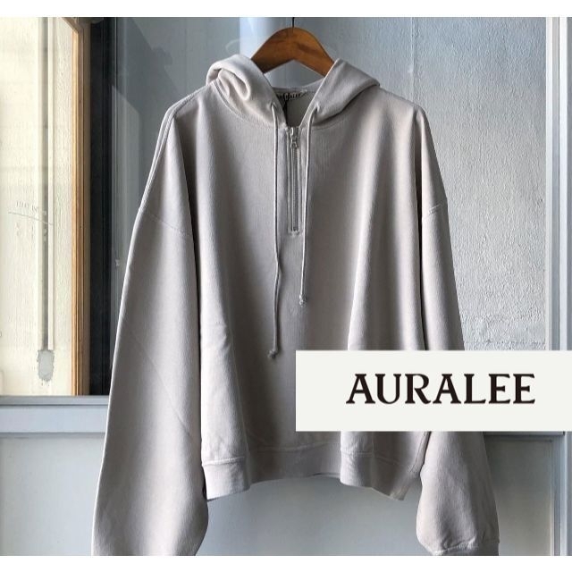 AURALEE｜SUPER SOFT SWEAT BIG P/O PARKA