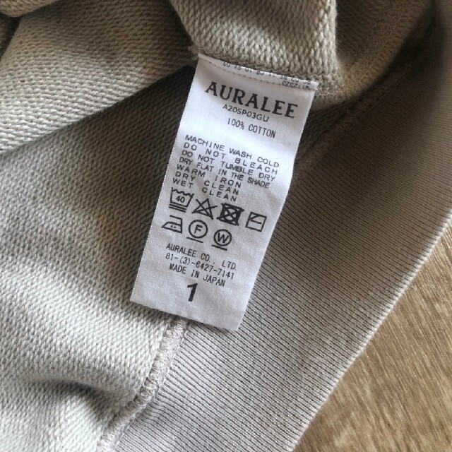 AURALEE｜SUPER SOFT SWEAT BIG P/O PARKA 3