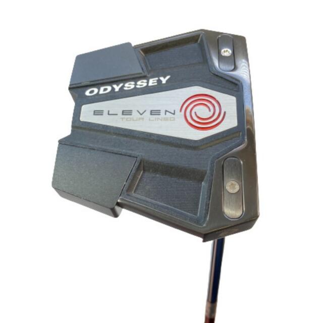 ◎◎ODYSSEY オデッセイ イレブン ツアーライン PT パター STROKE LAB ストロークラボ 33インチ カバーなしフェース軽い打痕あり状態