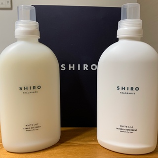 シロ(shiro)のshiro ランドリーリキッド・ファブリッグソフナー(洗剤/柔軟剤)