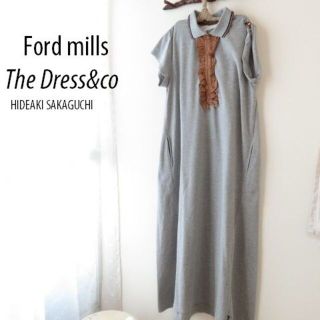 ザドレスアンドコーヒデアキサカグチ(The Dress & Co. HIDEAKI SAKAGUCHI)のザドレスアンドコーヒデアキサカグチ ポロシャツ　ワンピース(ロングワンピース/マキシワンピース)