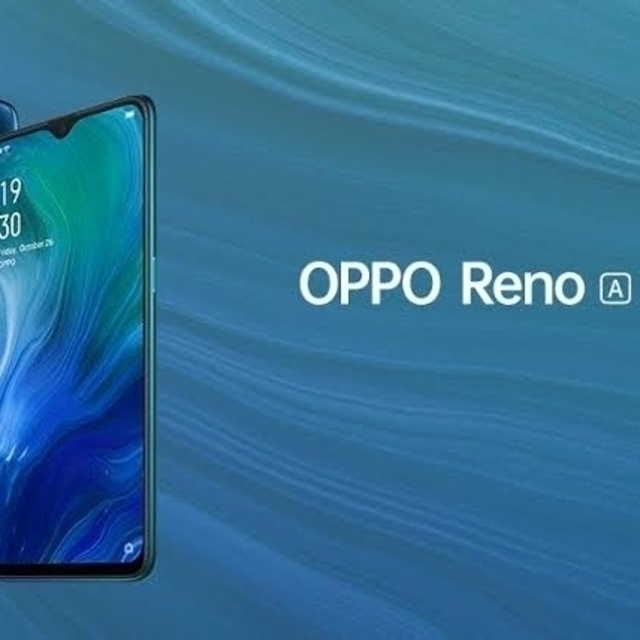 OPPO(オッポ)のOPPO Reno A 64GB ブルー スマホ/家電/カメラのスマートフォン/携帯電話(スマートフォン本体)の商品写真