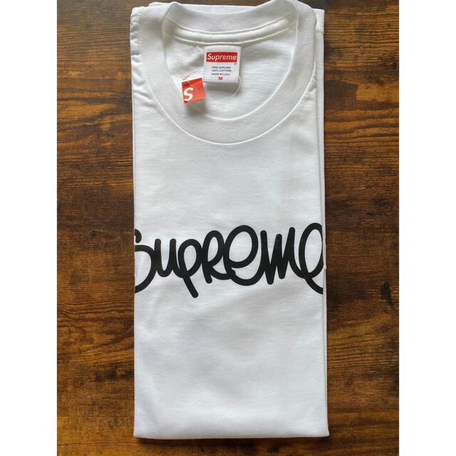 Supreme Handstyle Tee 白