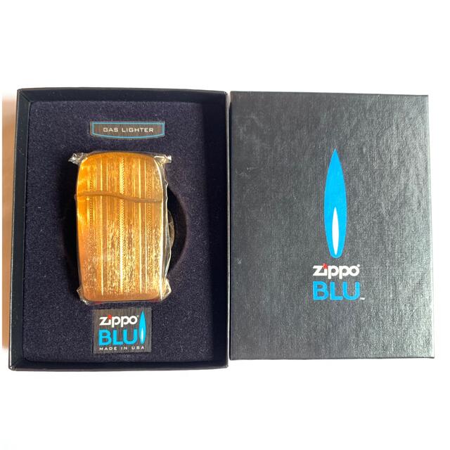 ZIPPO(ジッポー)の【新品未開封】ZIPPO BLU 30005 GOLD TUXEDO  ジッポ メンズのファッション小物(タバコグッズ)の商品写真