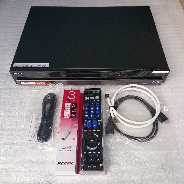 SONY ブルーレイレコーダー BDZ-RS15 美品 点検 動作確認清掃済