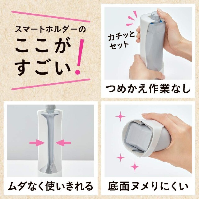 花王 - 花王ラクラクecoパック専用 Smart holder 2本セットの通販 by