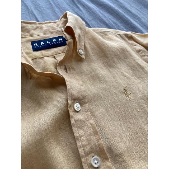 POLO RALPH LAUREN(ポロラルフローレン)のラルフローレンリネンシャツ レディースのトップス(シャツ/ブラウス(半袖/袖なし))の商品写真