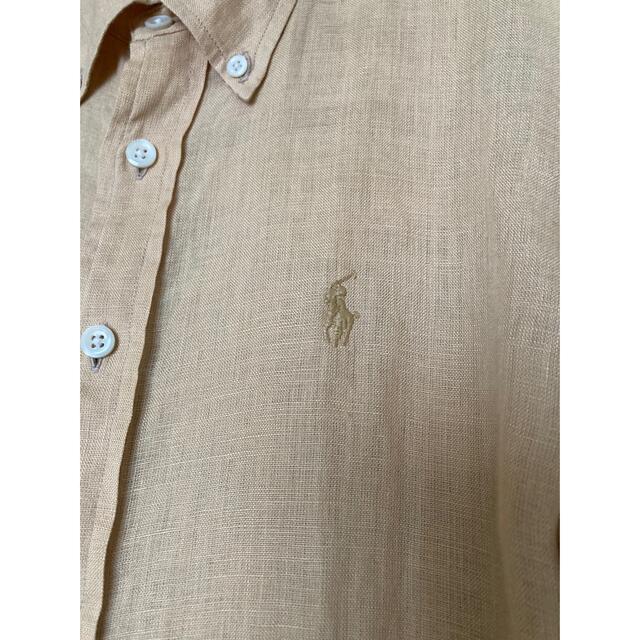 POLO RALPH LAUREN(ポロラルフローレン)のラルフローレンリネンシャツ レディースのトップス(シャツ/ブラウス(半袖/袖なし))の商品写真