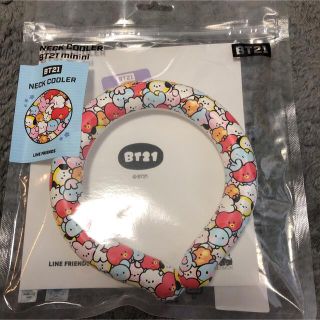 ビーティーイシビル(BT21)のBT21 mininiネッククーラー アイスリング ラインフレンズ 熱中症対策(その他)