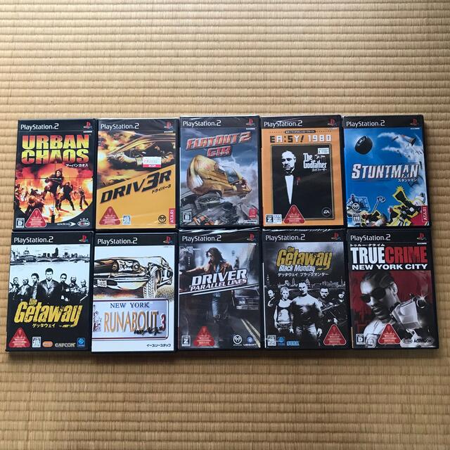 新品未開封有】PS2 アクション系10枚セット 男の子向けプレゼント集結 ps2 ゲッタウェイ ゲッタウェイ ブラックマンデー